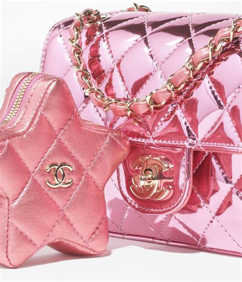 chanel pink star bag
